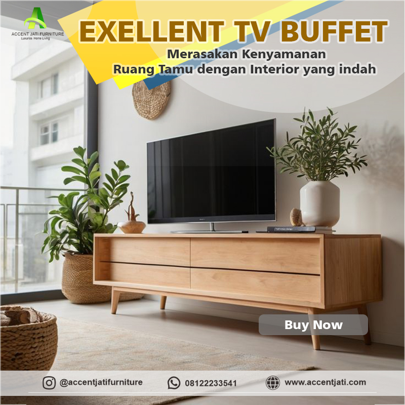 Buffet TV Minimalis AJF027
