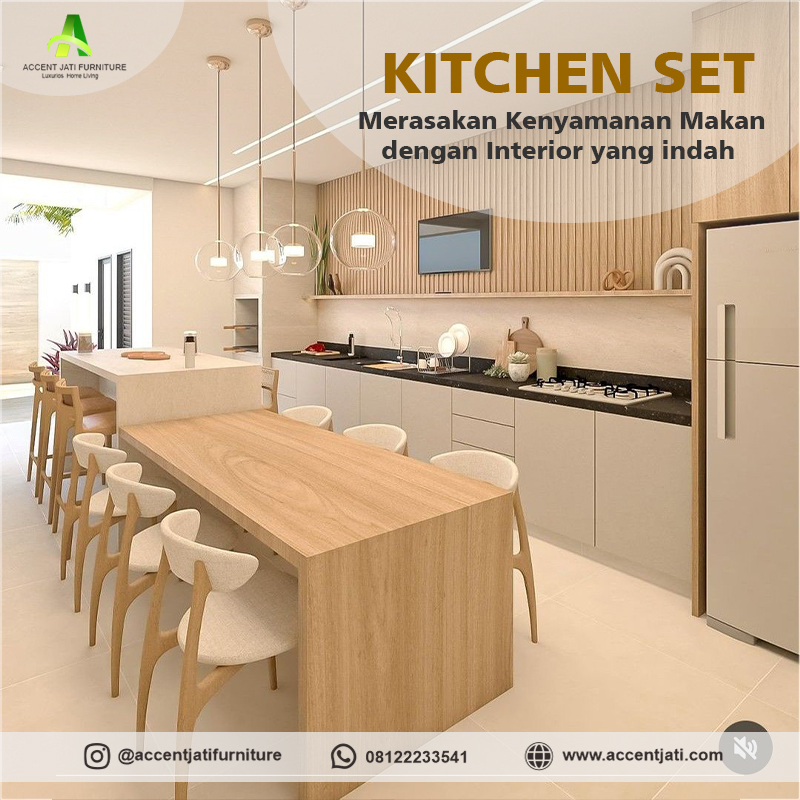Kitchen Set Minimalis AJF008