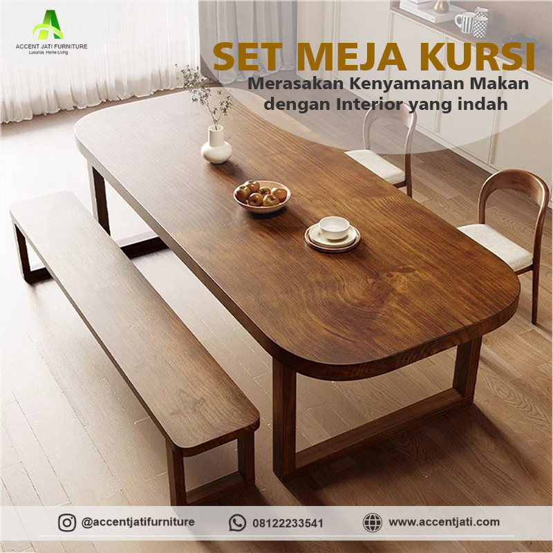 Meja Kursi Makan AJF008