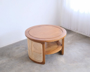 Meja Samping Rotan Kecil