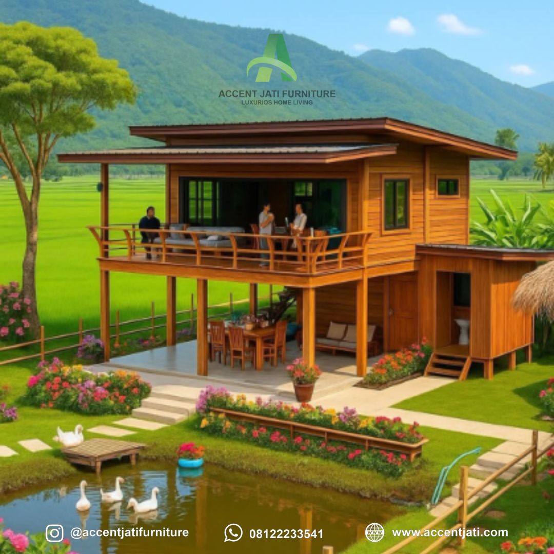 Rumah Panggung Kayu Dua Tingkat Rumah Panggung Kayu Dua Tingkat