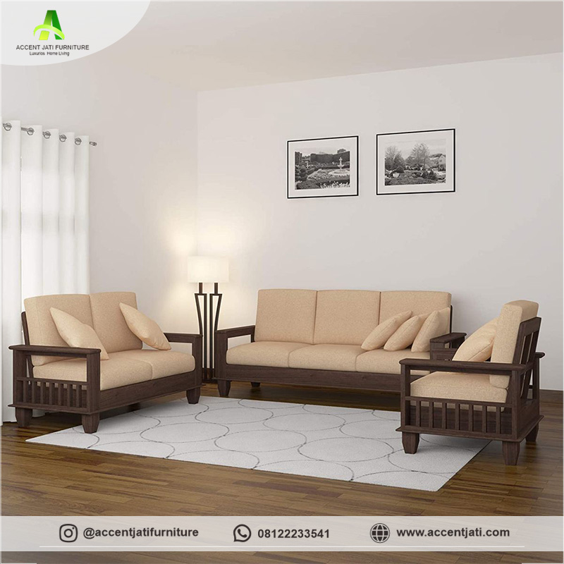 Sofa Tamu Minimalis Kecil AJF015 Sofa Tamu Minimalis Kecil AJF015